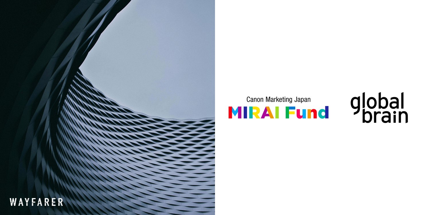 Wayfarer, Canon Marketing Japan MIRAI Fund and Global Brain